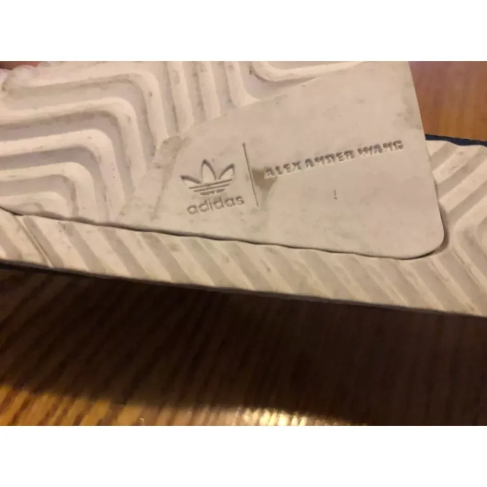 adidas adilette Slides Alexander Wang Size 7.5 Women's with Bag. - Picture 4 of 5